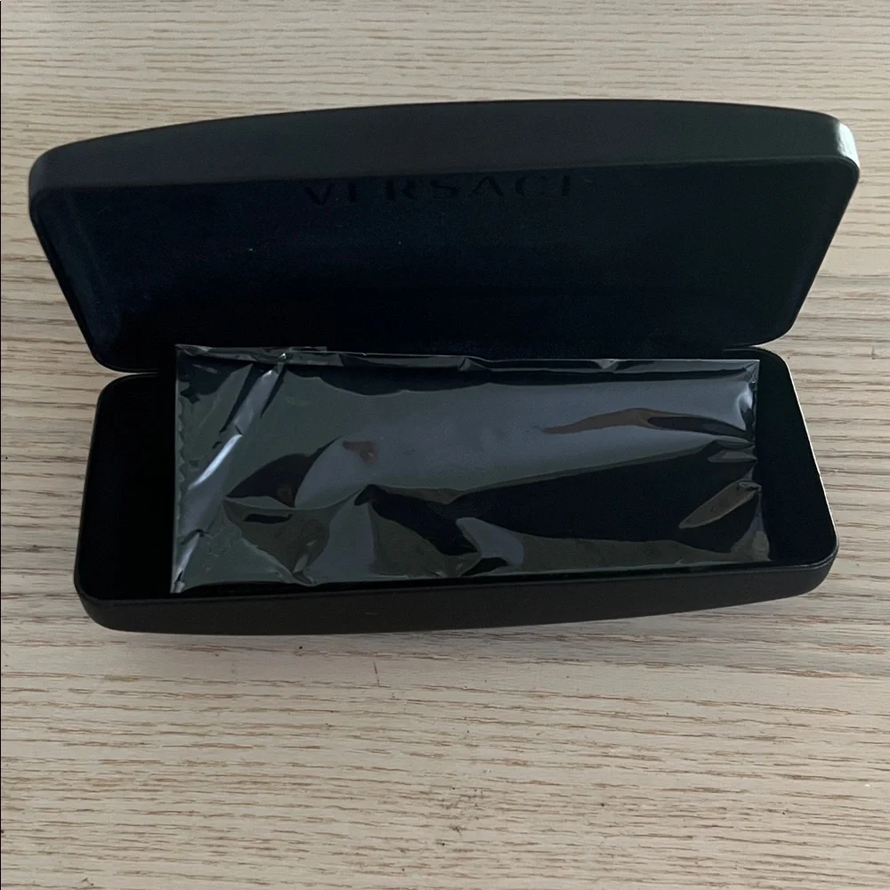 Versace Black Eyewear Case (NEW)